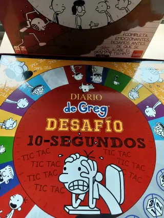Juego de mesa Diario de Greg: Desafío 10 Segundos