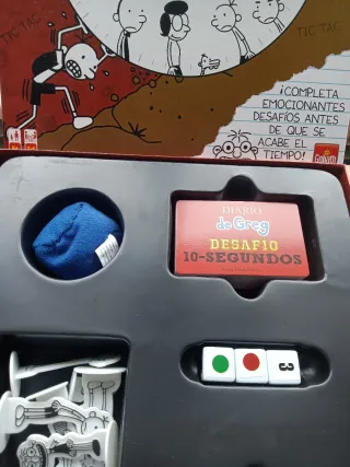 Juego de mesa Diario de Greg: Desafío 10 Segundos
