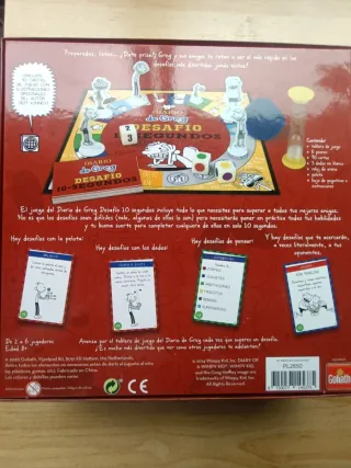 Juego de mesa Diario de Greg: Desafío 10 Segundos