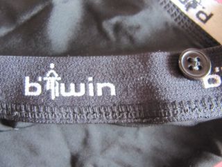 Culotte Ciclismo B'Twin MTB Gris/Negro