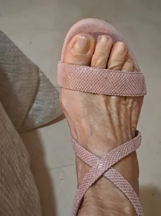 Sandalias de piel , de vestir, nuevas