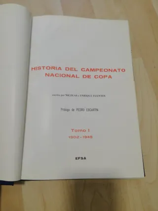 Libros Historia de la Copa