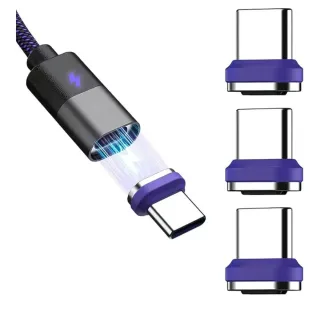 3 Conectores Magnéticos USB-C