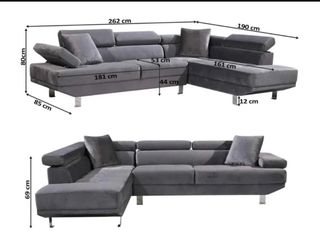 LIQUIDACIÓN SOFÁ RINCONERA ELEGANTE Y CÓMODO