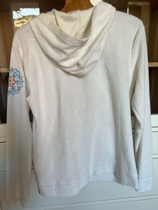 Chaqueta Tribord Blanca con Capucha