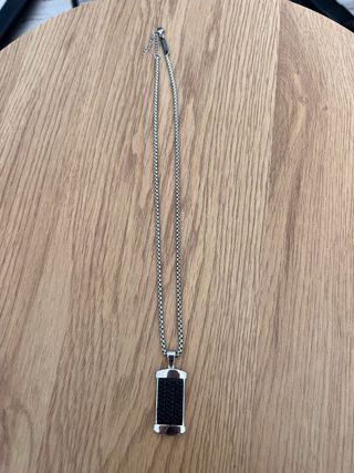 Collar Viceroy Plata y Negro