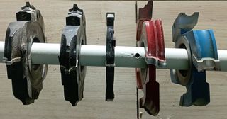 Conjunto fresas tupi carpintería