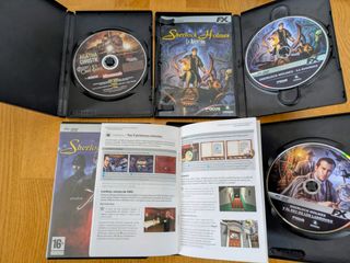 Pack Juegos PC Sherlock Holmes + Agatha Christie