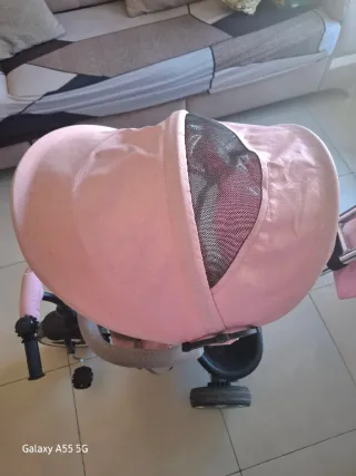 Triciclo infantil rosa