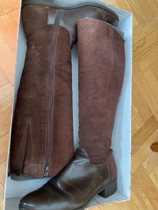 Botas altas Wonders marrones