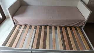 Diván Sofá Cama Ikea Hemnes Blanco