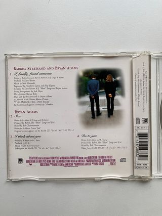 CD Single Barbra Streisand Bryan Adams