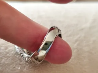 Anello Argento con Tormalina Verde