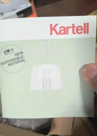 Lampada a sospensione Kartell nuova