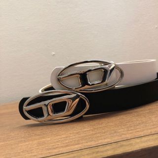 2 Cinture Diesel Donna Nere e Bianche