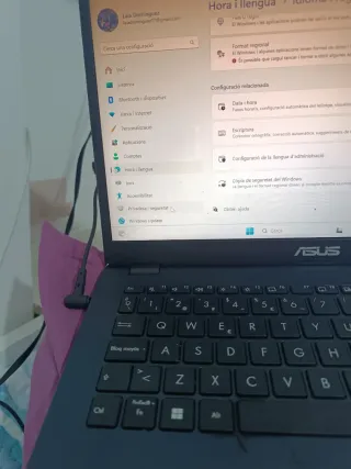 Portátil Asus Negro