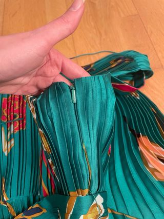 Vestido largo plisado Purificación Garcia