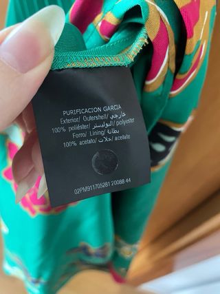 Vestido largo plisado Purificación Garcia