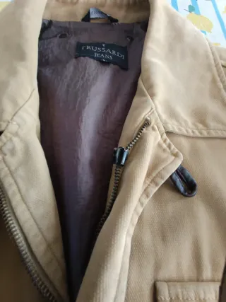 Giacca Trussardi Jeans Beige Taglia 50 color beige