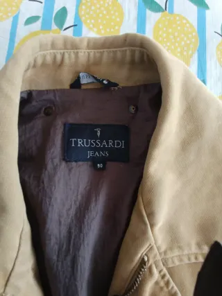 Giacca Trussardi Jeans Beige Taglia 50 color beige