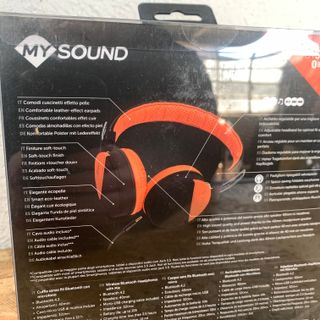 Cuffie Bluetooth My Sound Arancioni