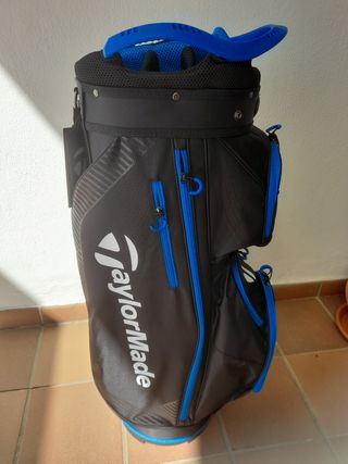 Bolsa de Golf Taylor Made Negra y Azul