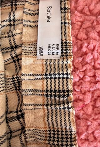 Falda pantalón Bershka