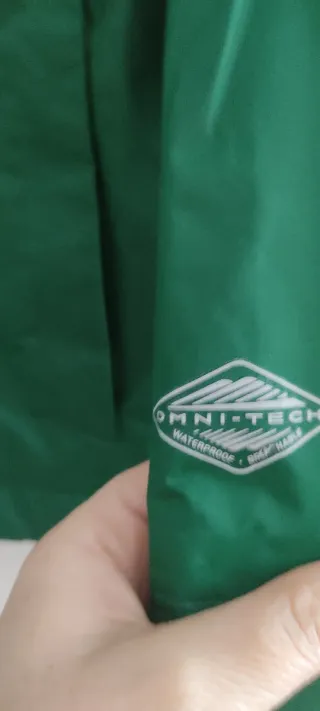 Chubasquero Columbia infantil verde