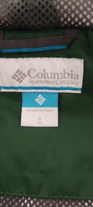 Chubasquero Columbia infantil verde