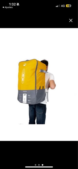 Kayak hinchable 2 personas