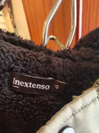 Chaquetón niño verde y negro