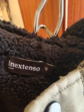 Chaquetón niño verde y negro