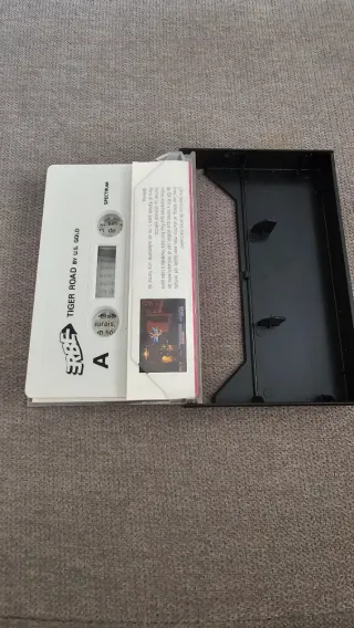 Tiger Road Spectrum Juego Cassette