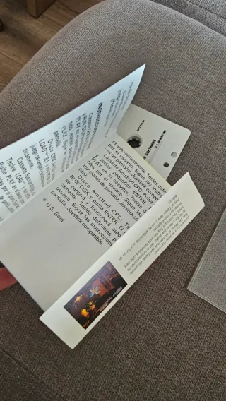 Tiger Road Spectrum Juego Cassette