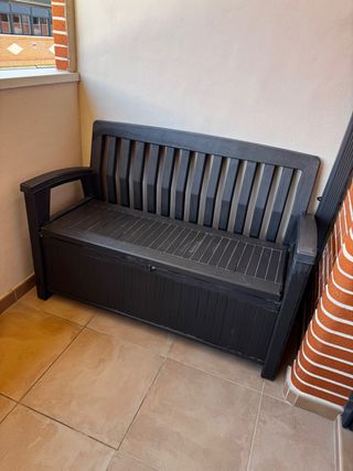 Banco de jardín Keter marron