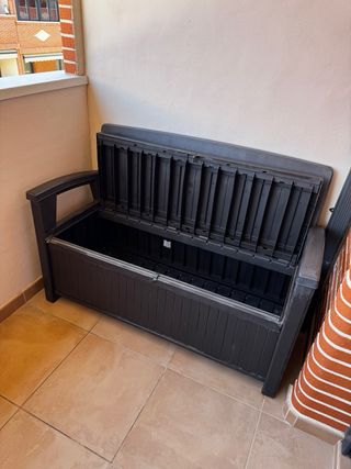 Banco de jardín Keter marron