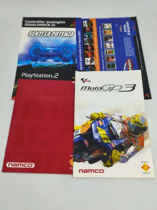 Moto GP 3 - Playstation 2 - Namco 2002 PAL ITA