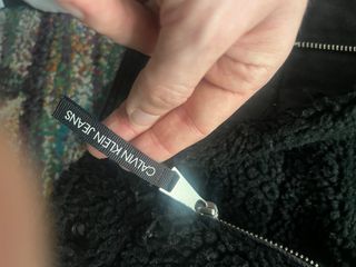 Chaqueta Aviador Calvin Klein Jeans Negra