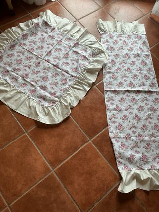 Set tessile centrotavola + runner floreale