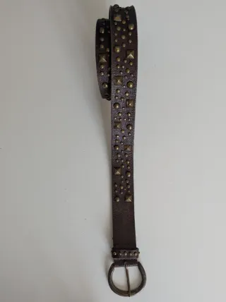 Cintura I Blues Club Donna Marrone Borchie