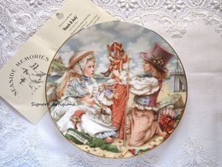 Piatto Royal Worcester Punch & Judy. 20,5cm (N4)