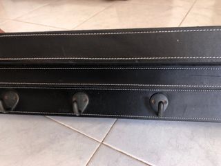 Perchero de pared con balda