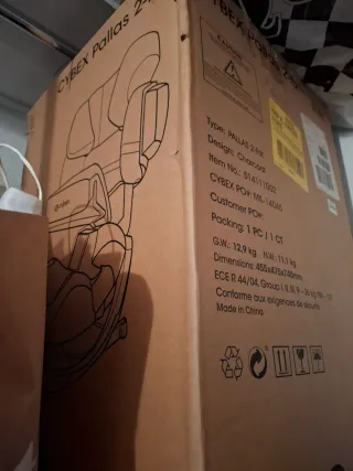 Silla coche bebé Cybex Isofix