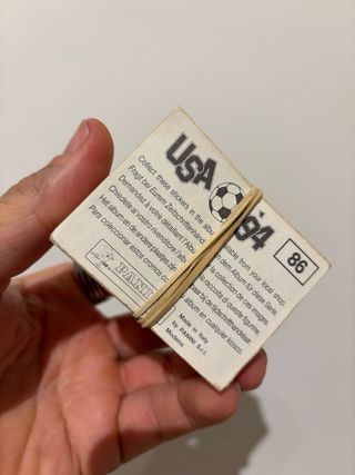 148 cromos diferentes mundial futbol USA 94 Panini