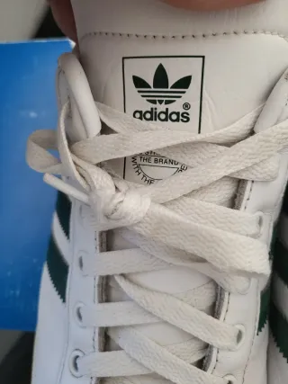 Scarpe Adidas Uomo 45.5 Bianco/Verde