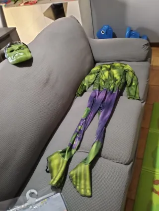 Costume Carnevale Hulk Avengers Tg. 6-8
