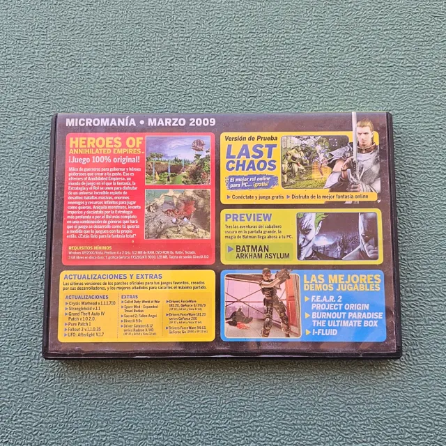 Colección Juegos PC Micromanía