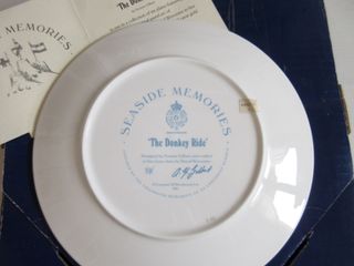 Piatto Royal Worcester The Donkey Ride 20,5cm (N5)