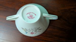 Juego Consomé Porcelana Santa Clara