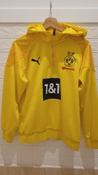 Conjunto chándal Puma hombre amarillo y negro